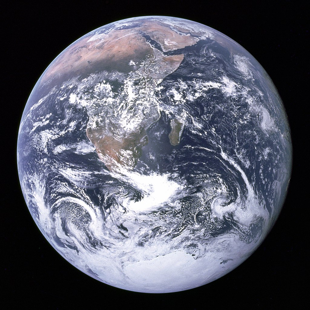 Planet Earth From The Moon On Apollo